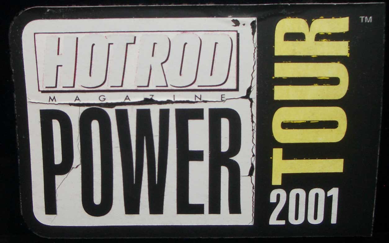 (image for) Power Tour Decal 2001